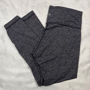 Lululemon Charcoal Leggings size 12 - 25 “ length